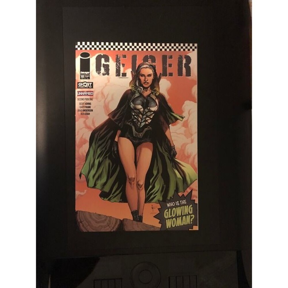 Geiger #10 2nd Print Glowing Woman Variant Image Comics 2025 NM